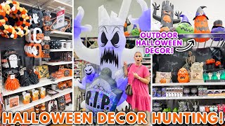 HALLOWEEN DECOR SHOPPING at Michaels + Lowes 👻 | Outdoor Halloween Decorations w/ Decorating Ideas