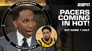 'Pacers are HOT RIGHT NOW! NO QUESTION ABOUT IT!' - Stephen A. 🔥 | NBA Halftime