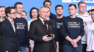 Путин выступил с обращением к народу России