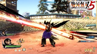 【戦国無双5】前田利家 アクション「大身槍」モーション【Samurai Warriors 5】