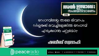 236 നോമ്പ്‌ന്റെ തലേ ദിവസം നിയ്യത്ത് വെച്ചില്ലെങ്കില്‍ നോമ്പ്‌ എടുക്കാന്‍ പറ്റുമോ