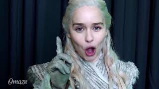 Game of Thrones - Tour the Set with the Mother of Dragons Daenerys Targaryen - Emilia Clarke