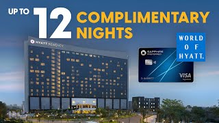 How to earn 12 Free Hyatt Nights with Chase Sapphire