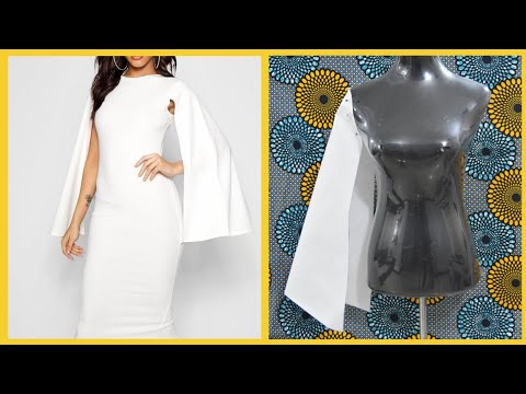 Cape Sleeve Pattern Tutorial Youtube