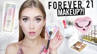 FULL FACE TESTING FOREVER 21 MAKEUP !! | Is it any good?