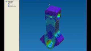 KOMPAS-3D Stress analysis