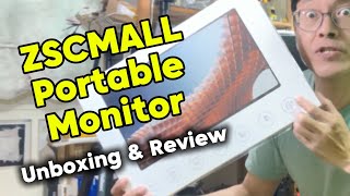 Portable Monitor for Laptops and Phones | ZSCMALL 15.6-Inch Full HD Touchscreen Display Review