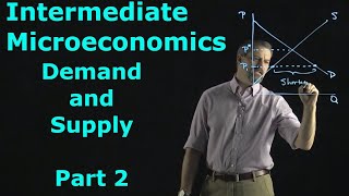 Intermediate Microeconomics: Supply and Demand, Part 2