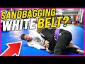 Sandbagging BJJ White Belt Challenges Purple Belt Then...