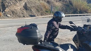 Yamaha Tricity, Viajando y Menudo susto que pasamos