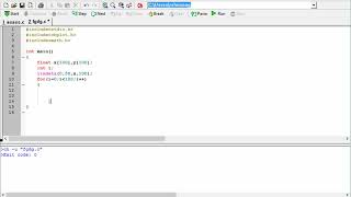 C programming : chplot Example