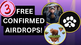 3 FREE AIRDROPS TO FARM FOR CHRISTMAS! | PAWSMAS, ALONEONCHAIN, TURBO TAP