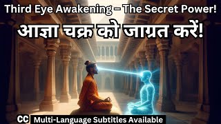 మూడవ కంటి చక్రాన్ని ఎలా యాక్టివేట్ చేయాలి? 🔥 అజ్ఞా చక్ర శక్తులు \u0026 అంతర్ దృష్టిని అన్‌లాక్ చేయండి!