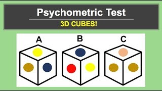 Psychometric Tests (3D CUBES)!