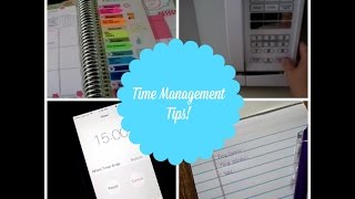 Time Management Tips!