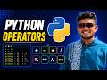 Python Operators | Python Full Course