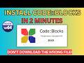 How to Download and Install CodeBlocks on Windows (2026 Tutorial)