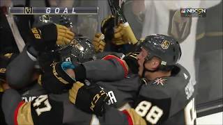 First home goal in Vegas Golden Knights history