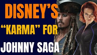 JOHNNY DEPP WINS - Black Widow Lawsuit Is Disney’s Karma For Johnny Depp DRAMA | The Gossipy