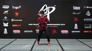 Naoya Takeuchi (JP) : 5A Division Prelims - Asia Pacific Yo-Yo Championships 2019