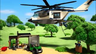 Smyths Toys - LEGO City Helicopter Surveillance 60046