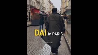 DAI in Paris right now. Our DaiShun is on LDR for a while. #shunnakanishi #dainakai #couple