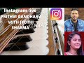 Instagram live | Prithvi Gandharv | Jyothi Sharma|