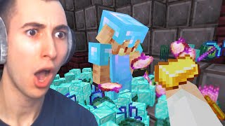 Minecraft, But Trading Drops OP Items...