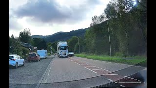 A.W.Jenkinson Lorry driver drives like a maniac - dashcam video