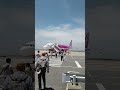 関西空港　ピーチ　搭乗