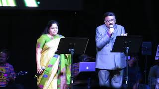 Anjali Anjali Pushpaanjali - Duet - SPB Chitra live