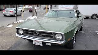 California 1972 Ford Mustang Fastback.