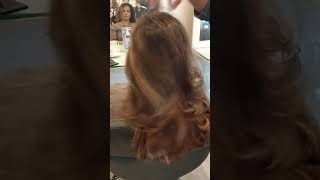 How to do Blow dry step by step professionally done by Bina  from  Rukaiya salon