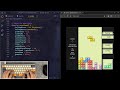 ASMR Programming - Gameboy Tetris Clone in JavaScript - No Talking