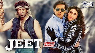 Tu Dharti Pe Chahe | Jeet | Video Jukebox | Sunny Deol, Salman Khan, Karisma Kapoor | 90's Hits