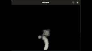 Smoke Simulation in python