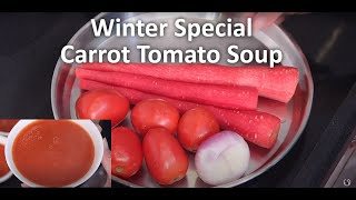 सर्दियों के लिए ख़ास गाजर टमाटर सूप | Carrot Tomato Soup | Winter Special | Neelams Recipes