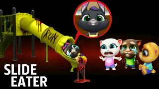 SLIDE EATER EAT BECCA AND HANK - My Talking Tom Friends - AMONG US - R.I.P ALL FRIENDS