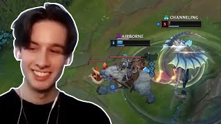 Katevolved Reacts To High Elo Toplane Fight XD