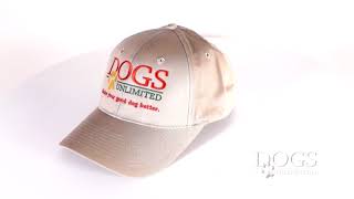 DOGS Unlimited Ball Caps, Khaki