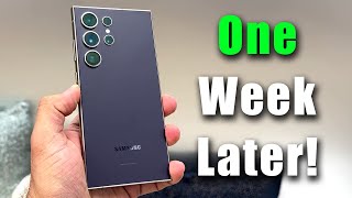 Samsung Galaxy S24 Ultra One Week Later Review! - PROS and CONS so Far