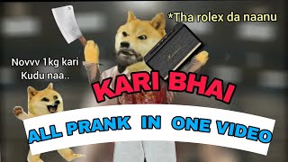 Kari Kadai Bhai Prank | Paththaram Venum | Prabha Wine shop | ALL KARI🥩KADAI BHAI COMBO | ALL PRANK