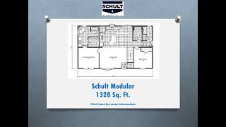 Schult Modular Home 1328 sqft