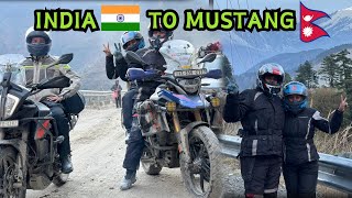 Batman 🏍️Ke Sath Mustang Ke Pahado 🏔️ Me ll Pokhara to Mustang Adventure Bike Ride