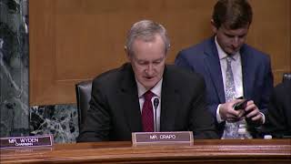 Crapo Questions Becerra at HHS Budget Hearing