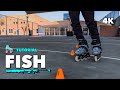 How to do Fish : Step by Step Slalom Skating | Tutorial