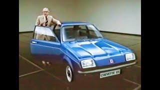 VAUXHALL CHEVETTE ES HATCHBACK, British TV Ad,1980.