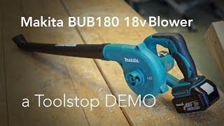 Makita BUB183 18v Cordless Blower - Toolstop DEMO