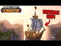 Building An ARMED DRIVEABLE SHIP In Minecraft Create Mod