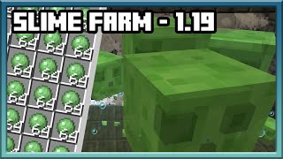 Efficient Slime Farm - Minecraft 1.19.2 Java
